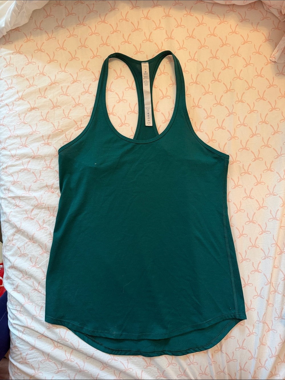 Green Lululemon Racerback Tank